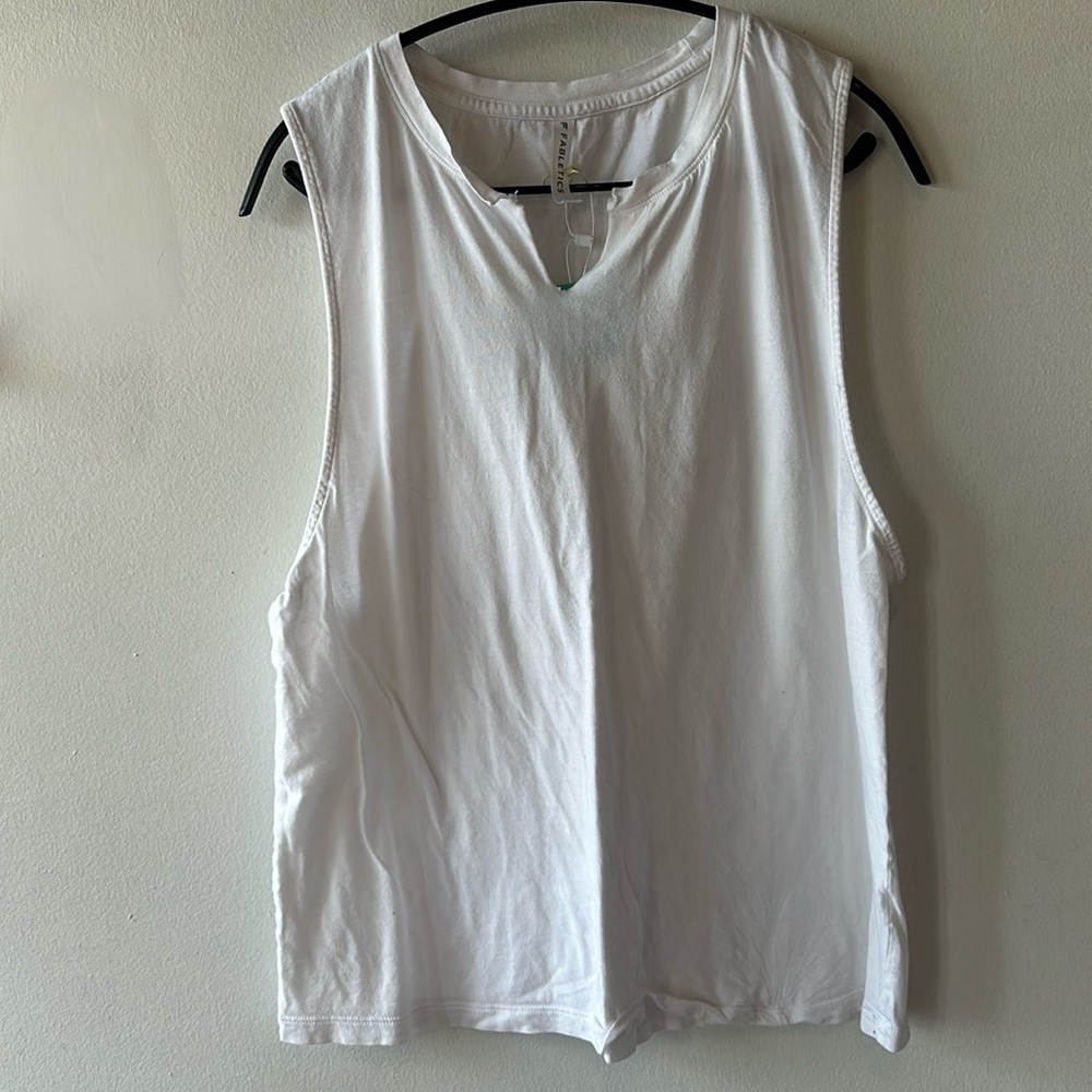 Fabletics medium White Tank